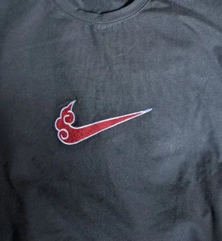 Футболка Наруто Akatsuki Swoosh — миниатюра 3