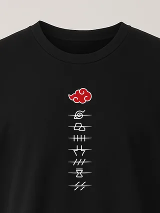 Футболка Наруто Akatsuki — миниатюра 1