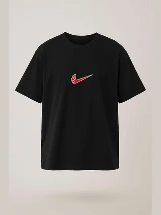 Футболка Наруто Akatsuki Swoosh — миниатюра 2